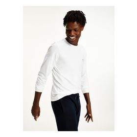 Tommy Hilfiger MW0MW09096YBR Beyaz Erkek T-Shirt