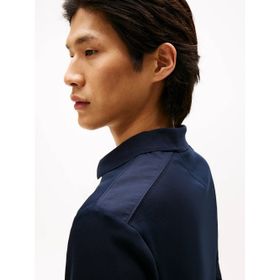 Tommy Hilfiger MW0MW2078 Mixed Media Erkek Polo Tişört