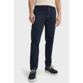 Tommy Hilfiger MW0MW31149 DW5 Lacivert Rahat Kesim Pamuklu Gabardin Erkek Pantolon