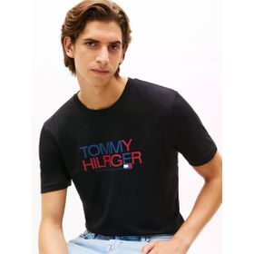 Tommy Hilfiger MW0MW42369BDS Brand Love Big Text Erkek Tişört