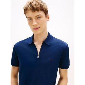 Tommy Hilfiger MW0MW42758DCC Interlock Zip Reg Erkek Polo Tişört