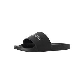 Tommy Hilfiger Raised Pool Slide Siyah Erkek Terlik
