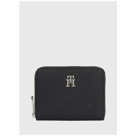 Tommy Hilfiger Siyah Kadın 10x19x2,5 AW0AW14649BDS Fermuarlı Cüzdan