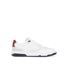 Tommy Hilfiger TH Basket Better RWB LTH Beyaz Erkek Klasik Sneaker