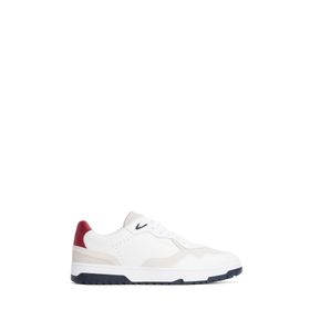 Tommy Hilfiger TH Basket Better RWB LTH Beyaz Erkek Klasik Sneaker