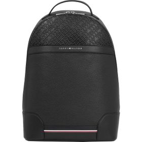 Tommy Hilfiger Th Central Backpack Siyah Erkek Sırt Çantası