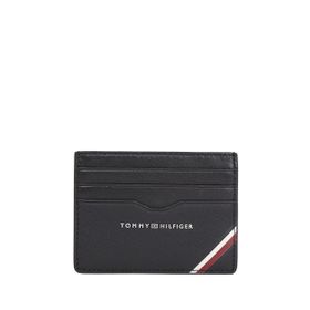 Tommy Hilfiger Th Central Cc Holder Siyah Erkek Kartlık