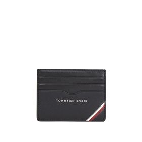 Tommy Hilfiger Th Central Cc Holder Siyah Erkek Kartlık