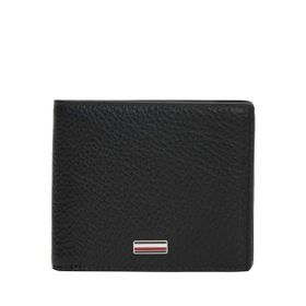 Tommy Hilfiger TH CENTRAL EXTRA CC AND COIN 9,7x11,4x2,9 cm Siyah Erkek Cüzdan