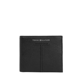 Tommy Hilfiger TH CENTRAL EXTRA CC AND COIN 9,7x11,4x2,9 cm Siyah Erkek Cüzdan