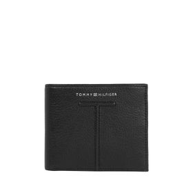 Tommy Hilfiger TH CENTRAL EXTRA CC AND COIN 9,7x11,4x2,9 cm Siyah Erkek Cüzdan