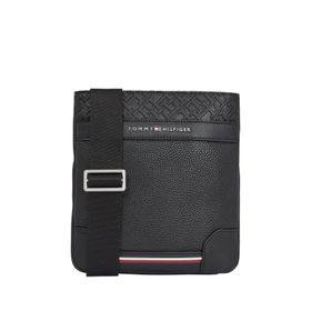 Tommy Hilfiger Th Central Mini Crossover Siyah Erkek Postacı Çantası