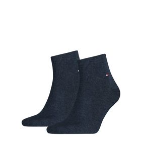 Tommy Hilfiger TH MEN Quarter 2P Mavi Erkek Spor Ayakkabı Çorabı