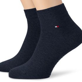 Tommy Hilfiger TH MEN Quarter 2P Mavi Erkek Spor Ayakkabı Çorabı