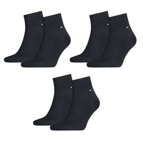 Tommy Hilfiger TH MEN Quarter 2P Mavi Erkek Spor Ayakkabı Çorabı