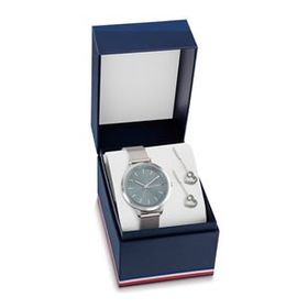 Tommy Hilfiger TH2770157 Kadın Kol Saati ve Küpe Seti