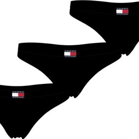 Tommy Hilfiger Thong Siyah 3'lü Kadın Külot