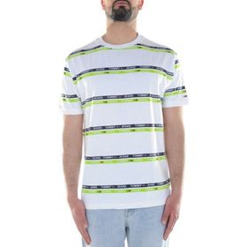 Tommy Hilfiger Tjm Camo Ground Logo Tee Beyaz White Ybr Erkek Üst Ve T-Shirt