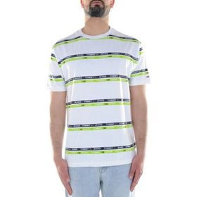 Tommy Hilfiger Tjm Camo Ground Logo Tee Beyaz White Ybr Erkek Üst Ve T-Shirt