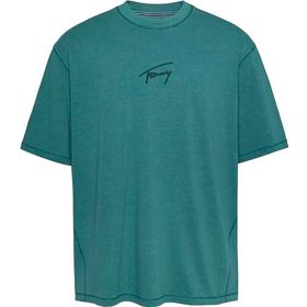 Tommy Hilfiger Tjm Ovz Signature Gd Tee Mavi Erkek T-shirt