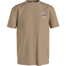 Tommy Hilfiger Tjm Reg 3D Street Signtr Tee Ext Bej Erkek T-shirt