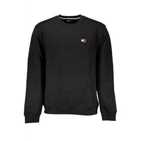 Tommy Hilfiger TJM Reg Badge Crew Ext Siyah Erkek Sweatshirt