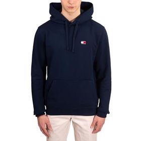 Tommy Hilfiger TJM Reg Badge Hoodie EXT Mavi Erkek Sweatshirt