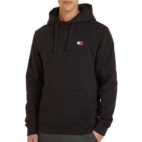 Tommy Hilfiger TJM Reg Badge Hoodie EXT Siyah Erkek Sweatshirt