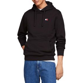 Tommy Hilfiger TJM Reg Badge Hoodie EXT Siyah Erkek Sweatshirt