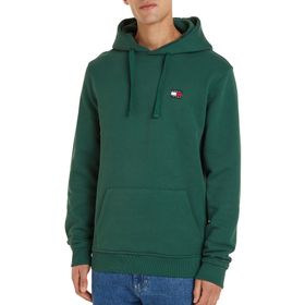Tommy Hilfiger TJM Reg Badge Hoodie EXT Yeşil Erkek Sweatshirt