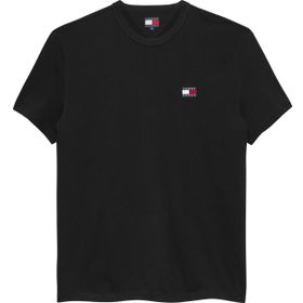Tommy Hilfiger TJM Reg Badge Tee Ext Siyah Erkek T-shirt