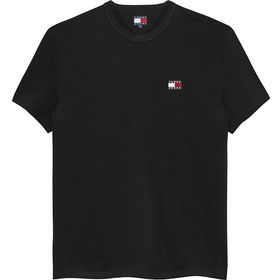 Tommy Hilfiger TJM Reg Badge Tee Ext Siyah Erkek T-shirt