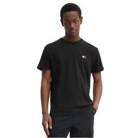 Tommy Hilfiger TJM Reg Badge Tee Ext Siyah Erkek T-shirt