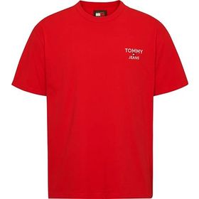 Tommy Hilfiger Tjm Reg Corp Tee Ext Kırmızı Erkek T-shirt