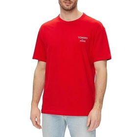 Tommy Hilfiger Tjm Reg Corp Tee Ext Kırmızı Erkek T-shirt