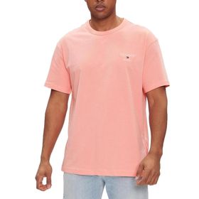 Tommy Hilfiger Tjm Reg Corp Tee Ext Pembe Erkek T-shirt