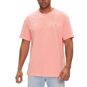 Tommy Hilfiger Tjm Reg Corp Tee Ext Pembe Erkek T-shirt