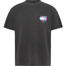 Tommy Hilfiger TJM Reg DNA Graphic TEE Gri Erkek T-shirt