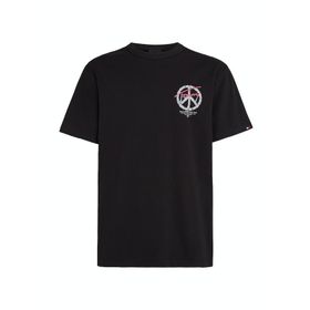 Tommy Hilfiger TJM Reg DNA Graphic TEE Siyah Erkek T-shirt