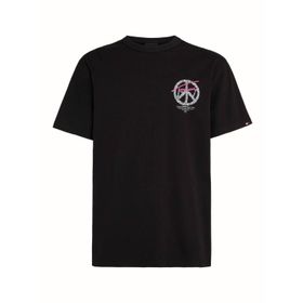 Tommy Hilfiger TJM Reg DNA Graphic TEE Siyah Erkek T-shirt