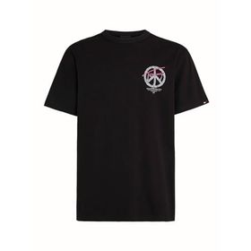 Tommy Hilfiger TJM Reg DNA Graphic TEE Siyah Erkek T-shirt