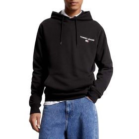 Tommy Hilfiger TJM Reg Entry Graphic Siyah Hoodie Erkek Sweatshirt