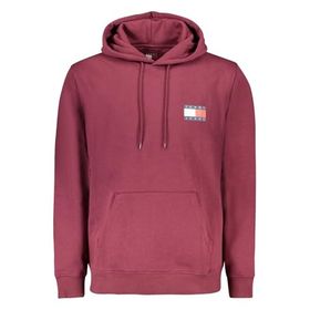 Tommy Hilfiger TJM Reg Essential Flag Hood EXT Kırmızı Erkek Sweatshirt