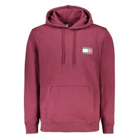 Tommy Hilfiger TJM Reg Essential Flag Hood EXT Kırmızı Erkek Sweatshirt