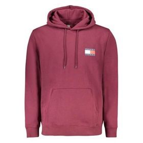 Tommy Hilfiger TJM Reg Essential Flag Hood EXT Kırmızı Erkek Sweatshirt
