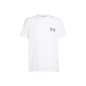 Tommy Hilfiger Tjm Reg Flower Power Tee Beyaz Erkek T-shirt