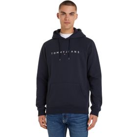 Tommy Hilfiger Tjm Reg Linear Hoodie Mavi Erkek Sweatshirt