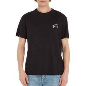 Tommy Hilfiger Tjm Reg Signature Tee Ext Siyah Erkek T-shirt