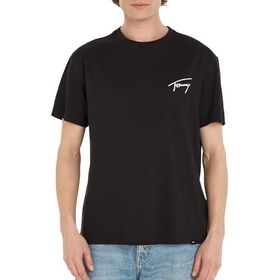 Tommy Hilfiger Tjm Reg Signature Tee Ext Siyah Erkek T-shirt