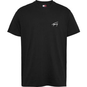 Tommy Hilfiger Tjm Reg Signature Tee Ext Siyah Erkek T-shirt